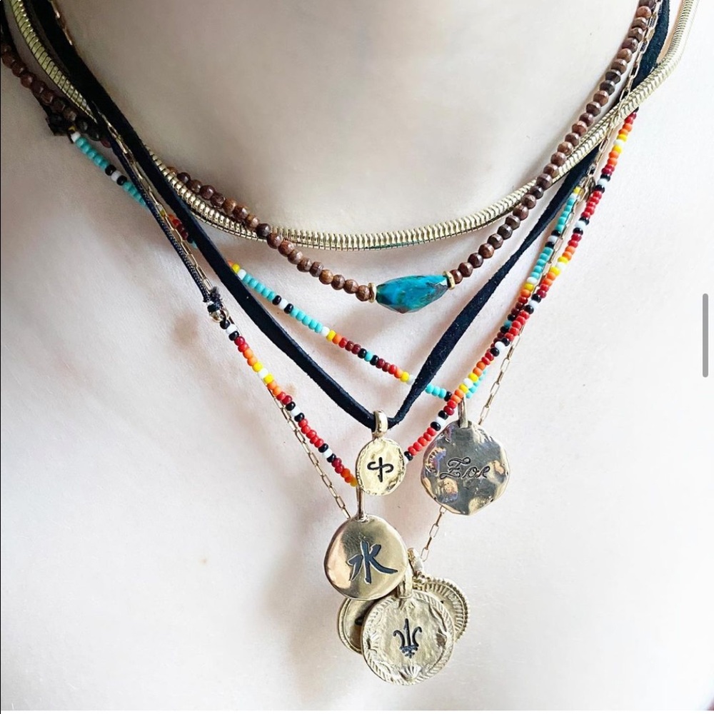 Three Sisters Jewelry handmade boho layering necklace ‘love’